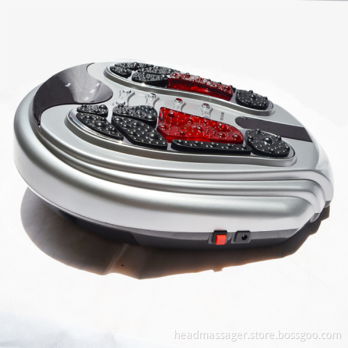 EMS electrode pulse foot massager with 56kinds of massage programs